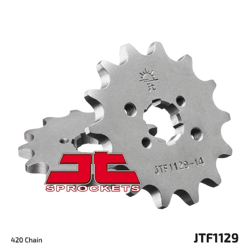 Piñon JT 1129 de acero con 14 dientes