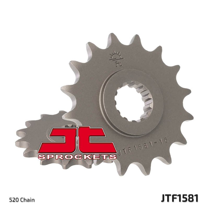 Piñón JT SPROCKETS acero estándar 1581 - Paso 520