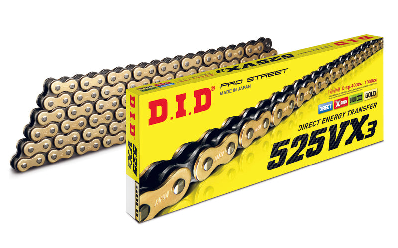 Cadena D.I.D 525VX3 X-Ring - Paso 525