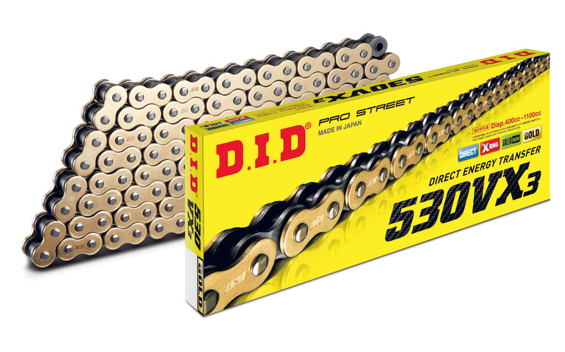 Cadena D.I.D 530VX3 X-Ring - Paso 530