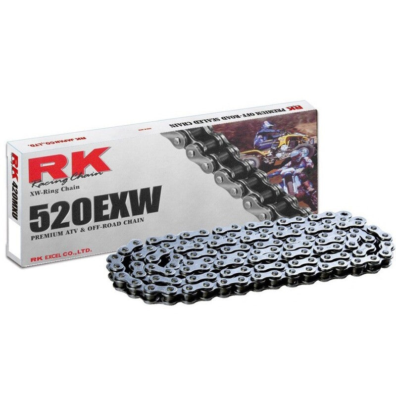 Cadena RK 520EXW con 126 eslabones negro