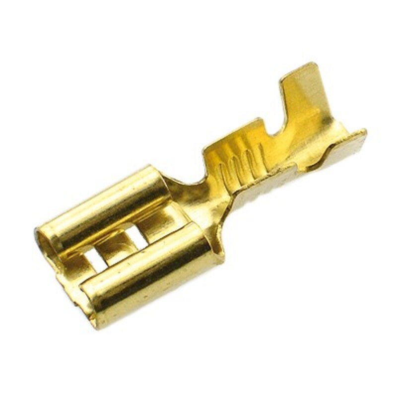 Bolsa de 10 terminales eléctricos faston hembra