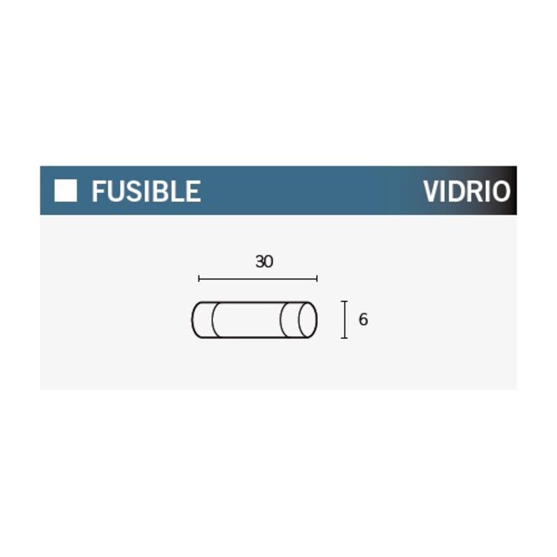 Caja de 100 fusibles 30A 30MM