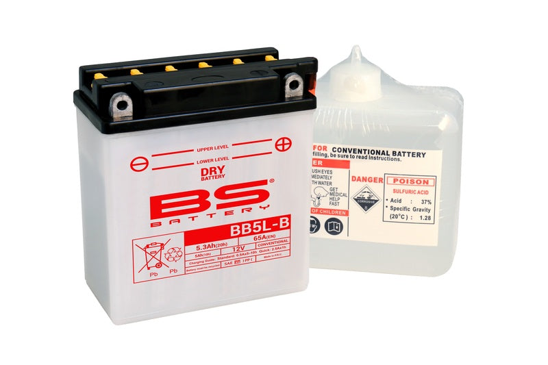 Batería BS BATTERY BB5L-B (Fresh Pack) (12N5-3B)