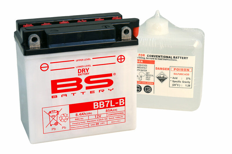 Batería BS BATTERY BB7L-B (Fresh Pack)