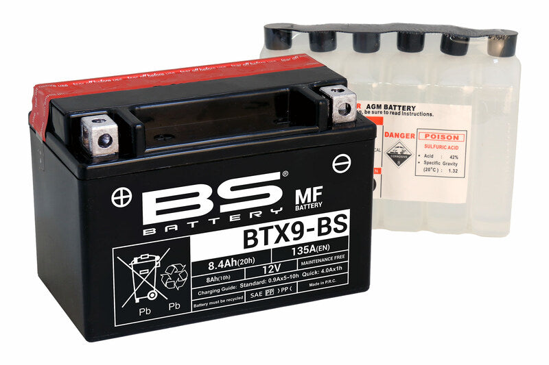 Batería BS BATTERY BTX9-BS