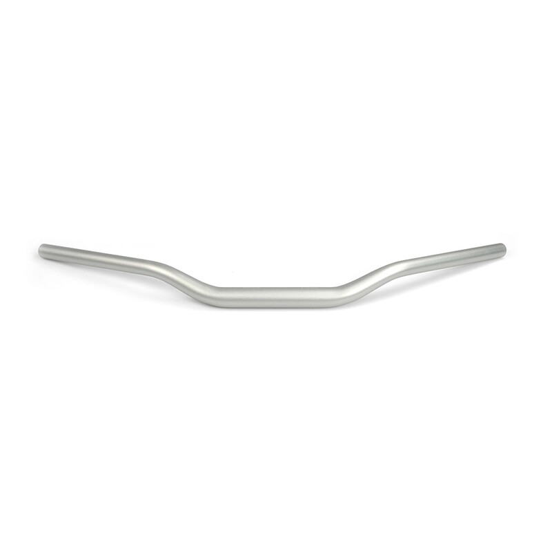 Manillar conico Ø28.6mm. Plata