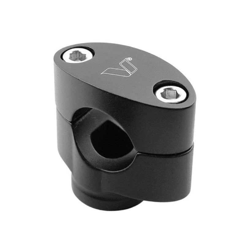 Torreta sujecion manillar negra mate exc