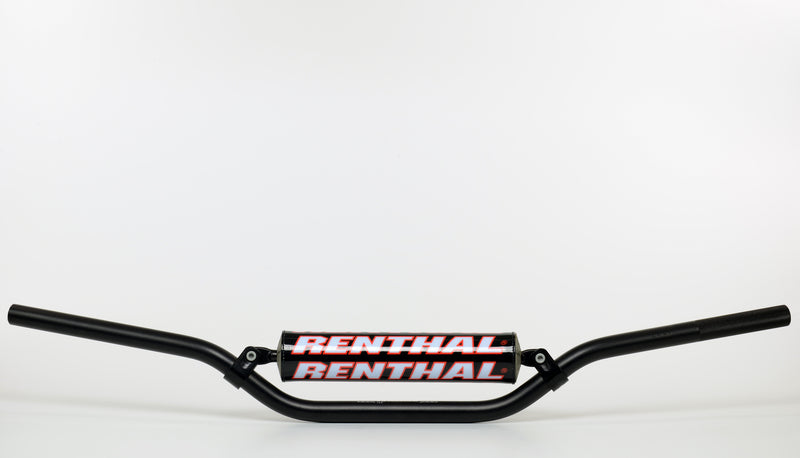 Manillar Renthal motocross Carmichael negro con protector negro 971-08-BK-01-185