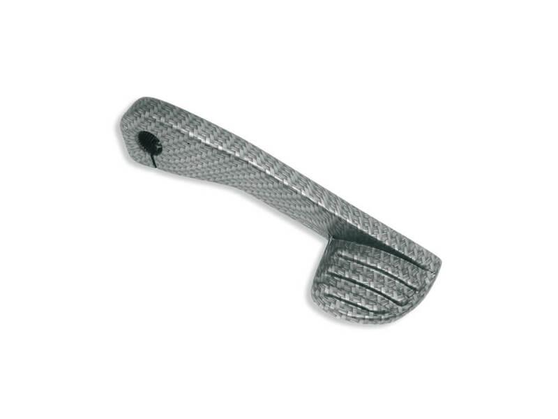 Pedal arranque V PARTS scooter ALU. C/Fiber