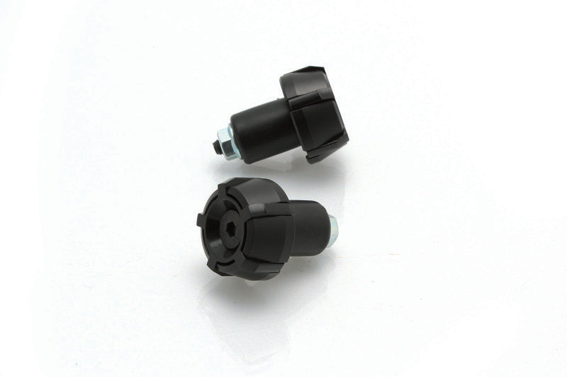 Contrapesos manillar V PARTS Spark Ø18mm negro/negro