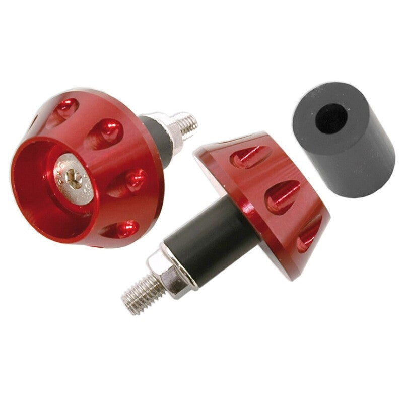 Juego contrapesos aluminio Universal Rojo