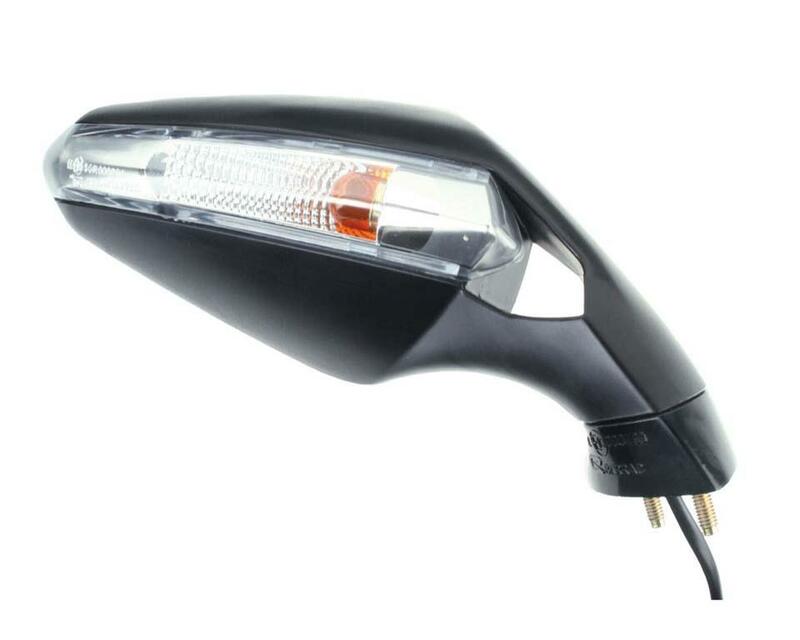 Retrovisor con intermitente derecho VICMA tipo OEM negro - Derbi GTR