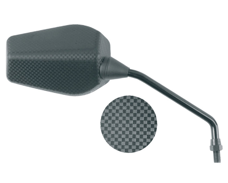 Retrovisor derecho VICMA tipo OEM carbono - Derbi GP1 50