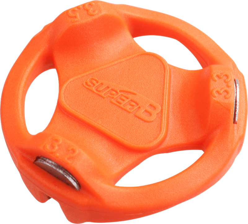 Llave de radios 3 en 1 Super B (3,2 / 3,3 / 3,5 mm)