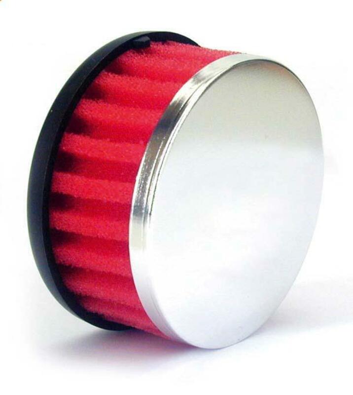 Filtro de aire V PARTS Ø28mm rojo - 1150031