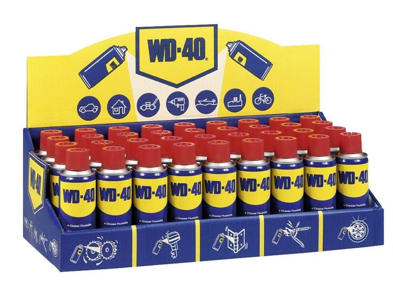 Expositor display 36pzs Multiusos WD-40 Spray 200ml