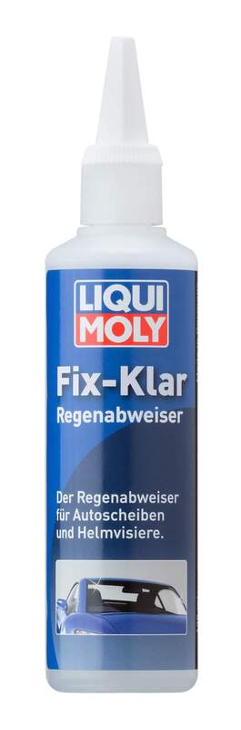 Repelente de lluvia para cúpulas y visores de cascos y gafas LIQUI MOLY Fix-clear Bote 125ml