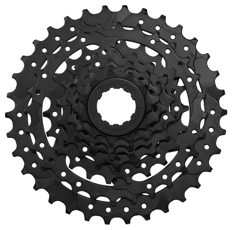 V BIKE Cassette SunRace CSM40 7 Velocidades Desarrollo 12/28T Tipo HG Negro