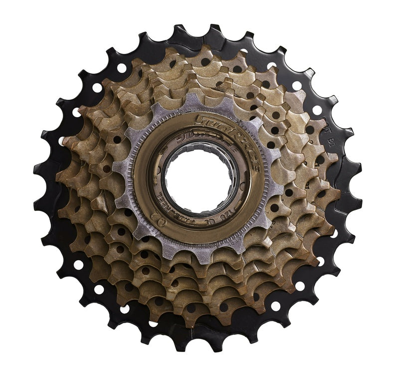 V BIKE Cassette a rosca bicicleta 7 Velocidades. Desarrollo 14/28
