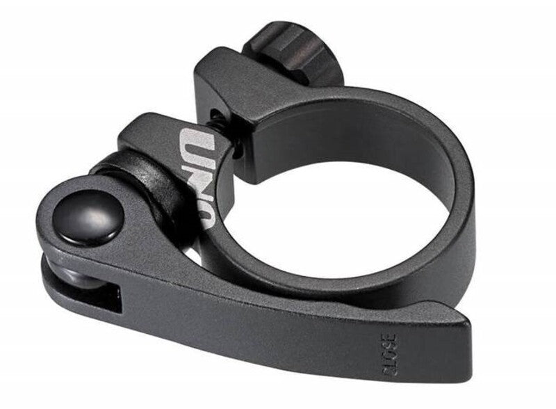 Abrazadera cierre tija de sillín de bicicleta V BIKE cierre rapido - Ø31,8mm Negro