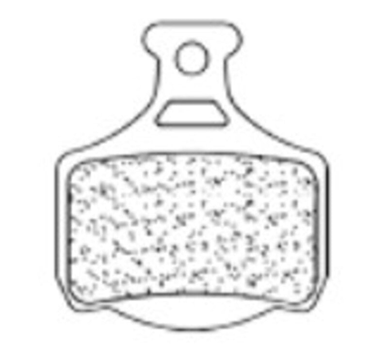 Pastillas de freno bici CL BRAKES sinterizadas carretera - 4066RDX