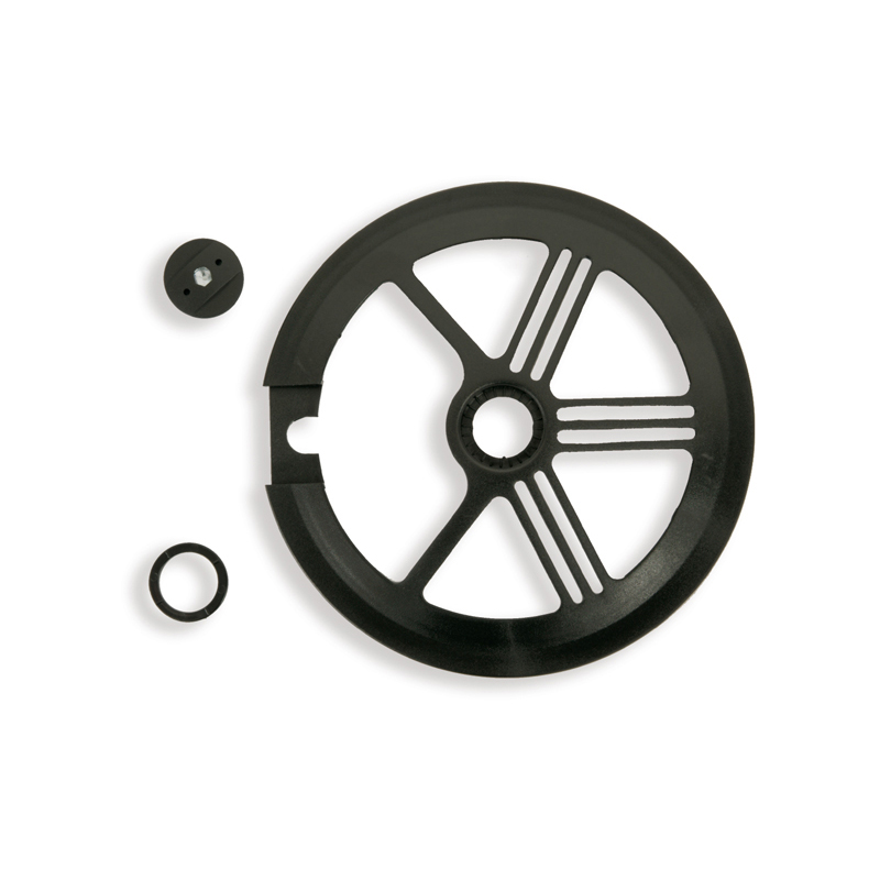 Protector de plato (46/48 dientes) Negro