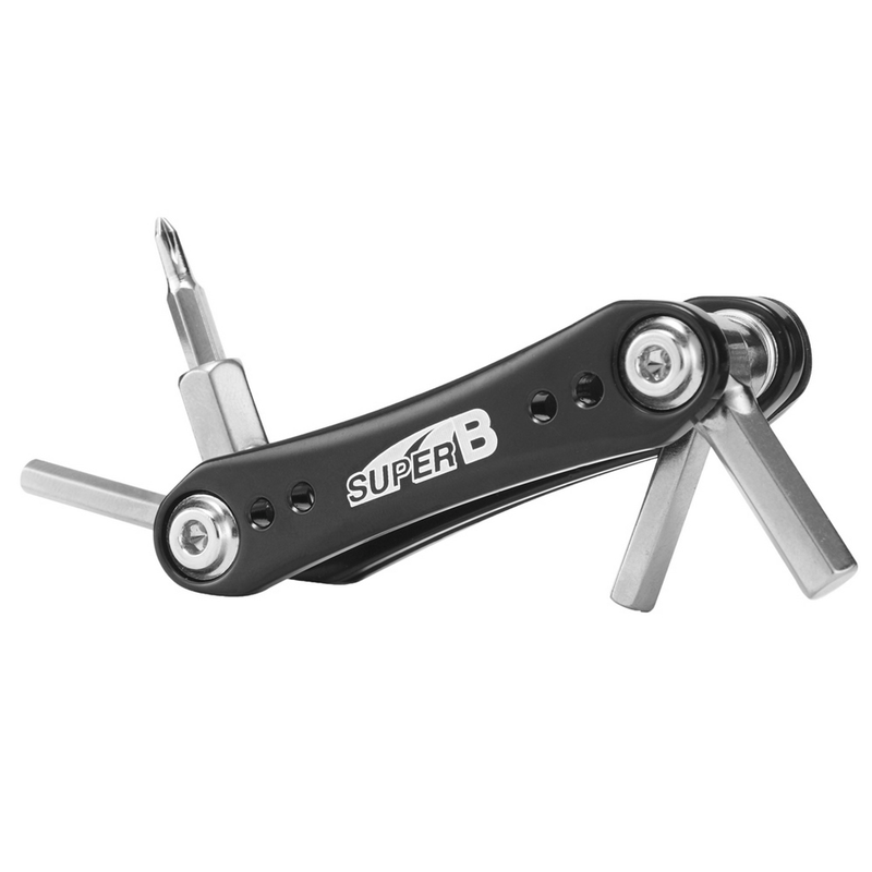 Set multi-herramienta 7 en 1. Super B - REF TB-FD10-BLACK