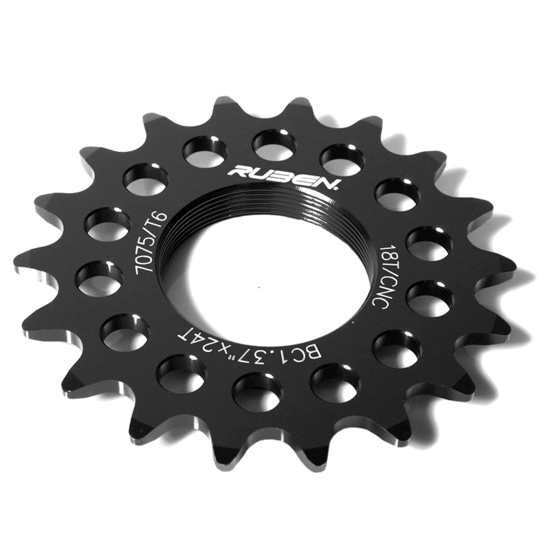Piñón fijo fixie 14 dientes color negro