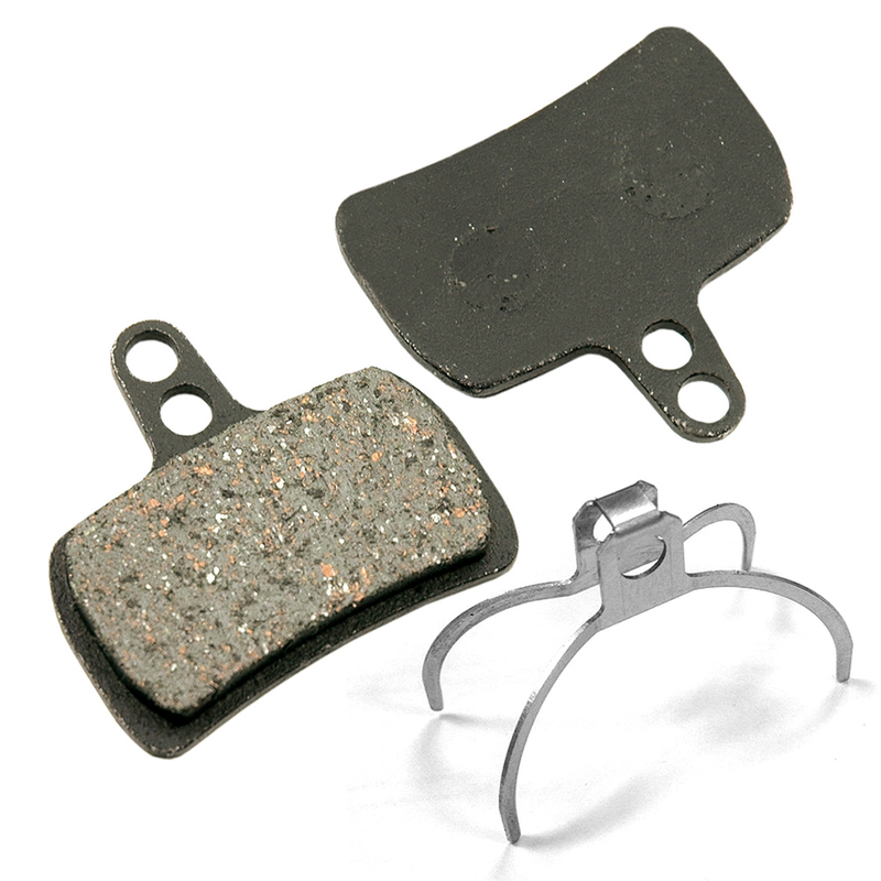 Juego de pastillas orgánicas bici