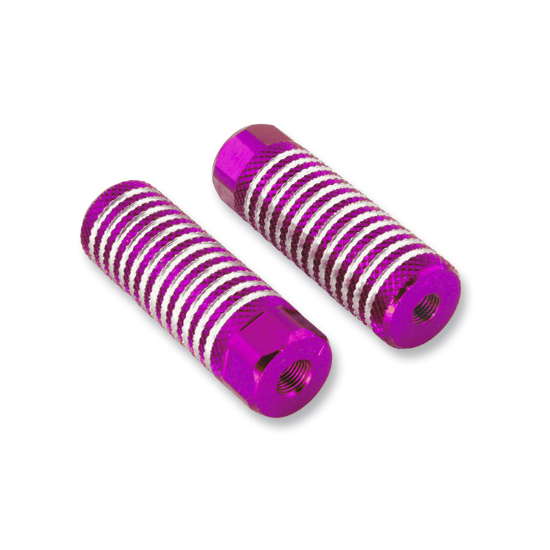 Juego reposapies bici 24Tx26T. Lila