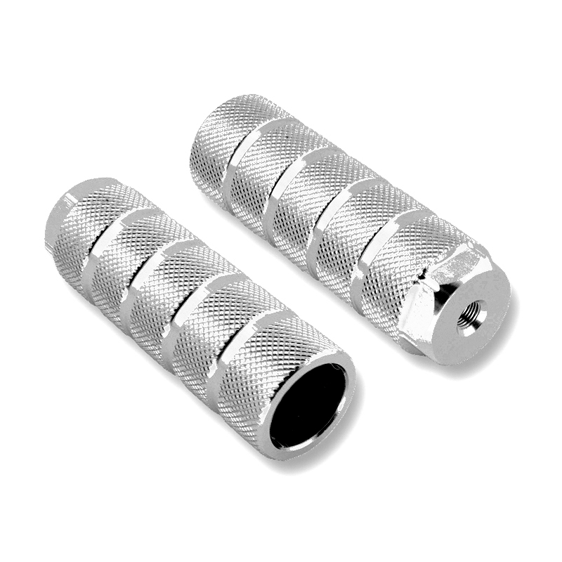 Juego reposapies bici 26T. Plata