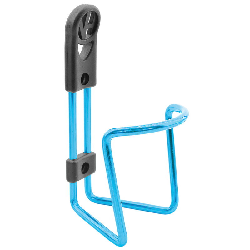 Portabidon Alu. Azul Ø6mm SIN TORNILLOS
