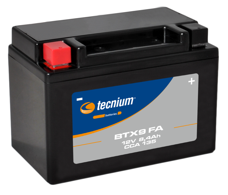 Batería TECNIUM activada BTX9 FA