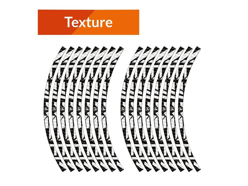 Adhesivos protextores de llanta ALGIS TRIBAL texture negro