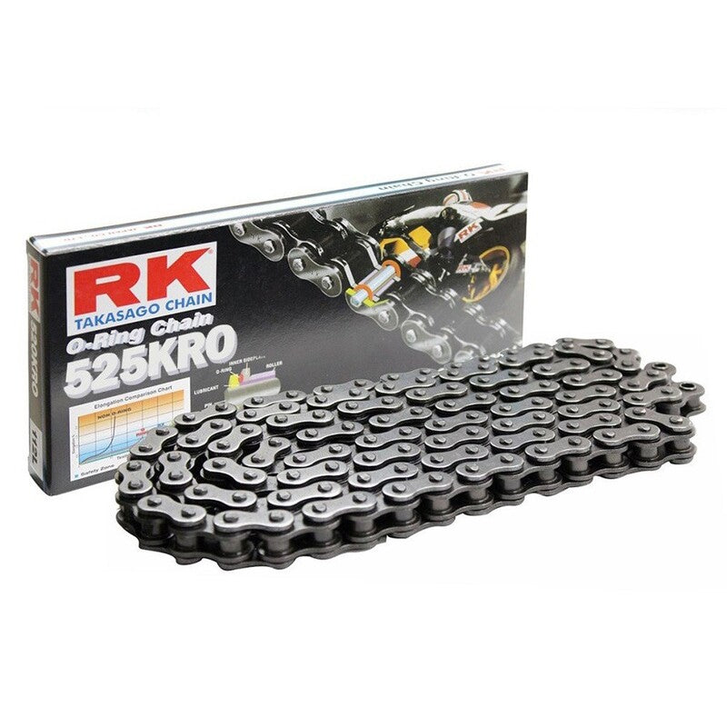 Cadena RK 525KRO con 106 eslabones negro
