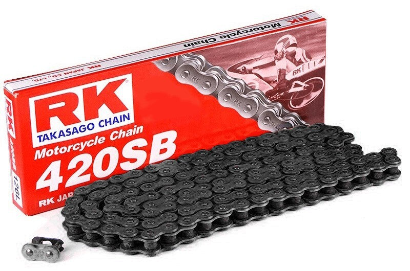 Cadena RK 420SB con 106 eslabones negro