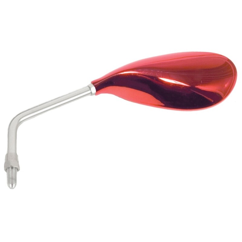 Juego retrovisores universales V PARTS M8/125 Rojo