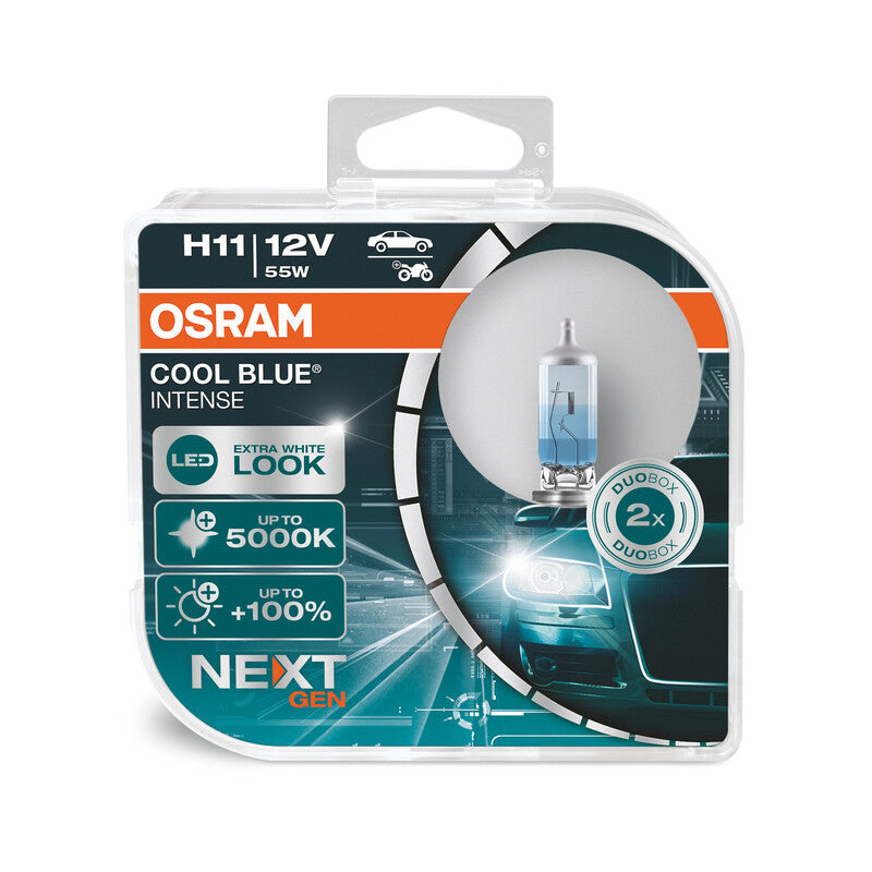 Bombilla OSRAM Cool Blue Intense H2 12V/55W - x2
