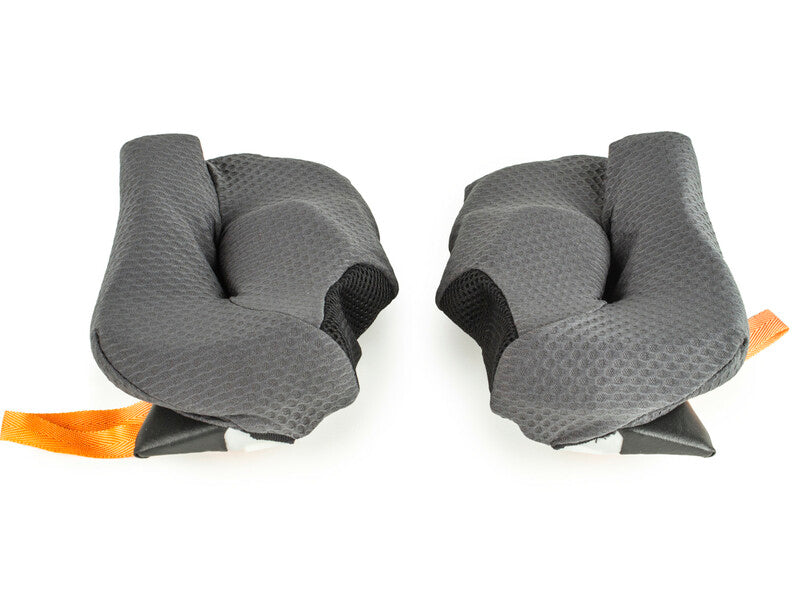 Carrilleras ARAI (Dry cool), 15 mm. Gris (Modelos: RX-7 GP/QUANTUM)