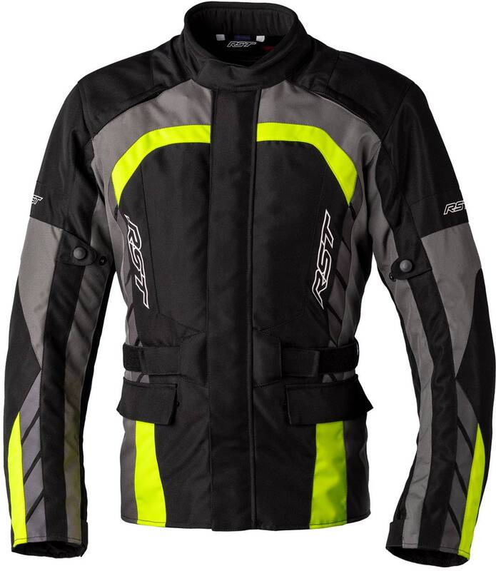Chaqueta Textil (Hombre) RST ALPHA 5 CE Amarillo Flúor, Talla EU52/M