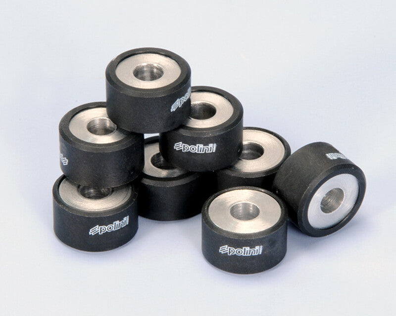 Rodillos de variador POLINI 25x14,8mm 12gr - 8 piezas