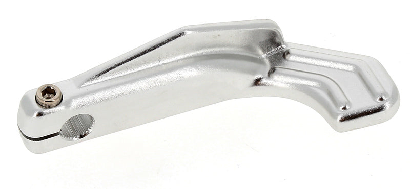 Pedal arranque scooter ALU. Plata