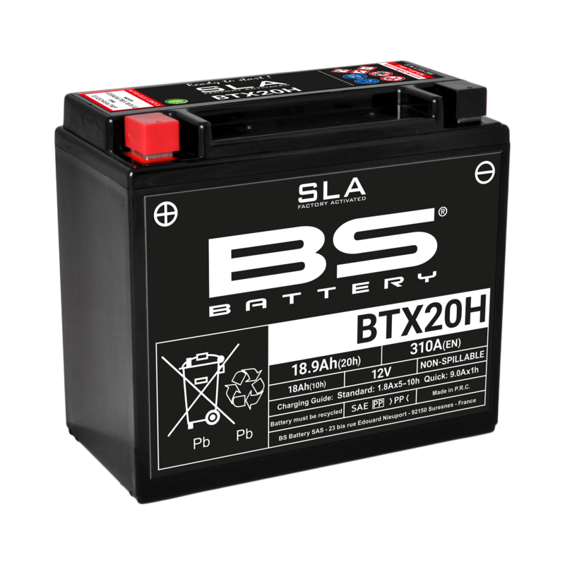 Batería BS BATTERY SLA BTX20H (FA)