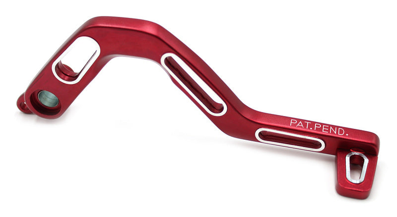 Pedal freno V PARTS aluminio rojo - Derbi