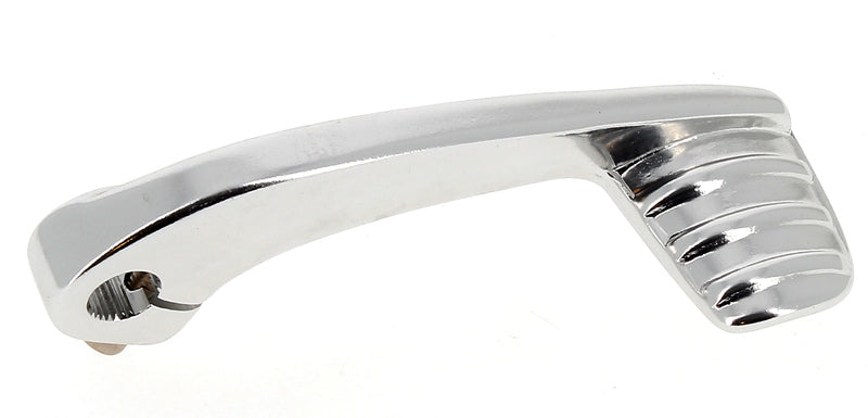 Pedal arranque V PARTS scooter. ALU. Plata