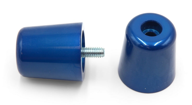 Juego contrapesos aluminio Piaggio. Azul