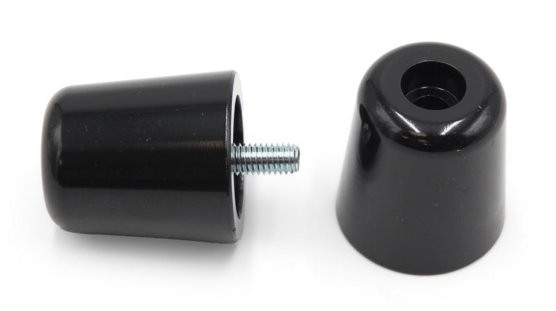 Juego contrapesos aluminio Piaggio. Negro