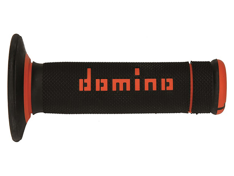 Puños off road DOMINO cross negro/naranja A02041C4540