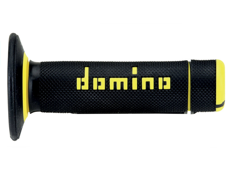 Puños off road DOMINO cross negro/amarillo A02041C4740